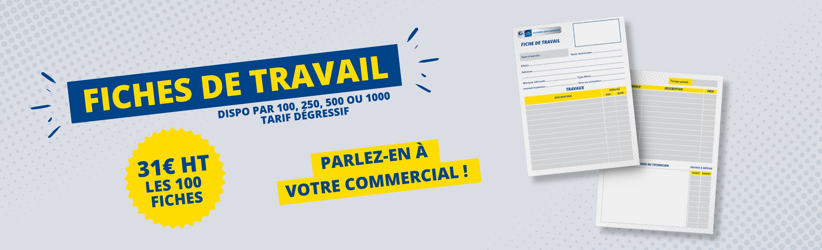 FICHES DE TRAVAIL